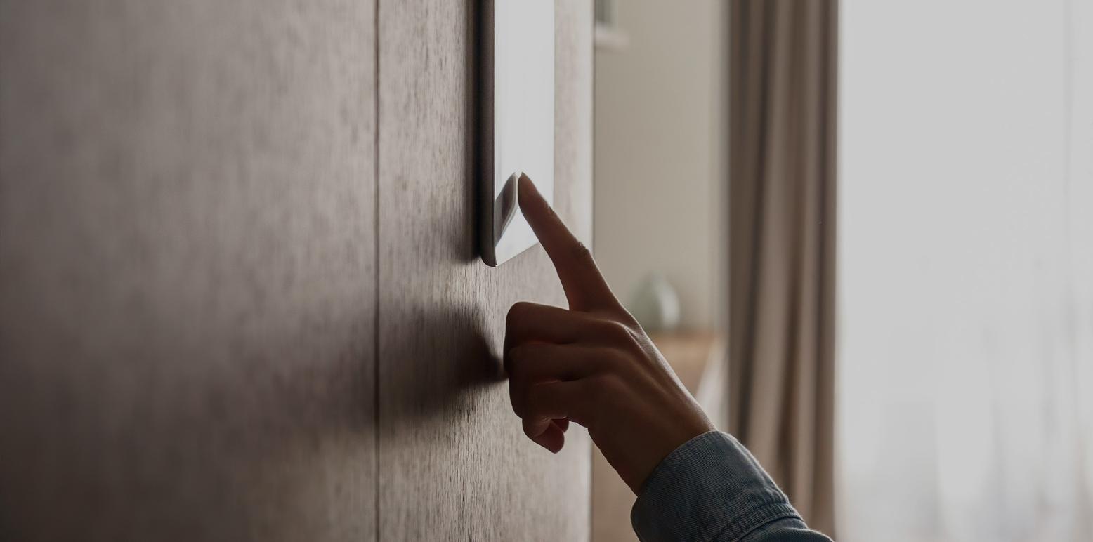 home with smart home functionalities